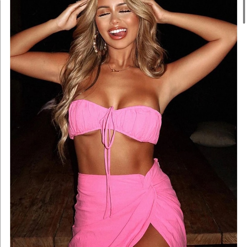 Italian Romance Crop Pink